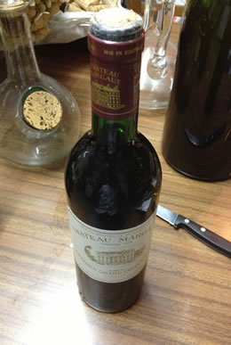 Château Margaux 1983, 1er Grand Cru Classé de Margaux