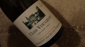 Clos Vougeot 2011 Jacques Prieur