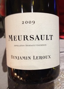 Meursault Benjamin Leroux