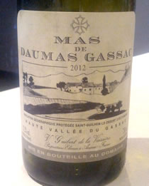 Mas de Daumas Gassac 2012