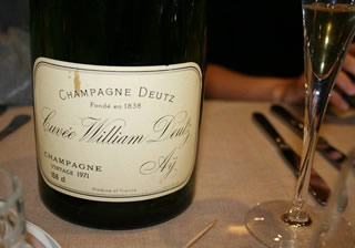 Champagne William DEUTZ- 1971