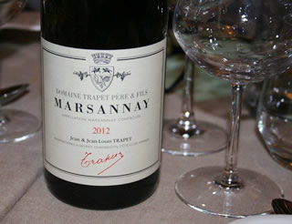 Bourgogne Marsannay - Trapet