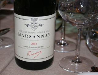 Bourgogne Marsannay - Trapet