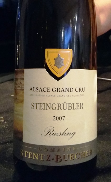 Riesling Steingrubler 2007 Stentz-Buecher