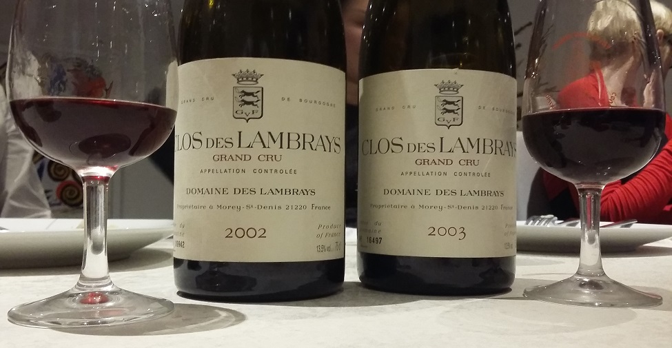 Clos des Lambrays 2002-2003