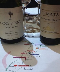 Sauvignon blanc Te Mata & Dog Point