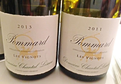 pommard : les Vignots chez Chantal Lescure