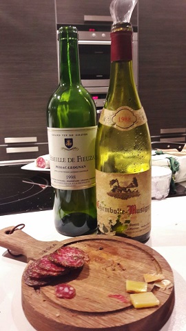 Abeille de Fieuzal 1998, Chambolle-Musigny 1988